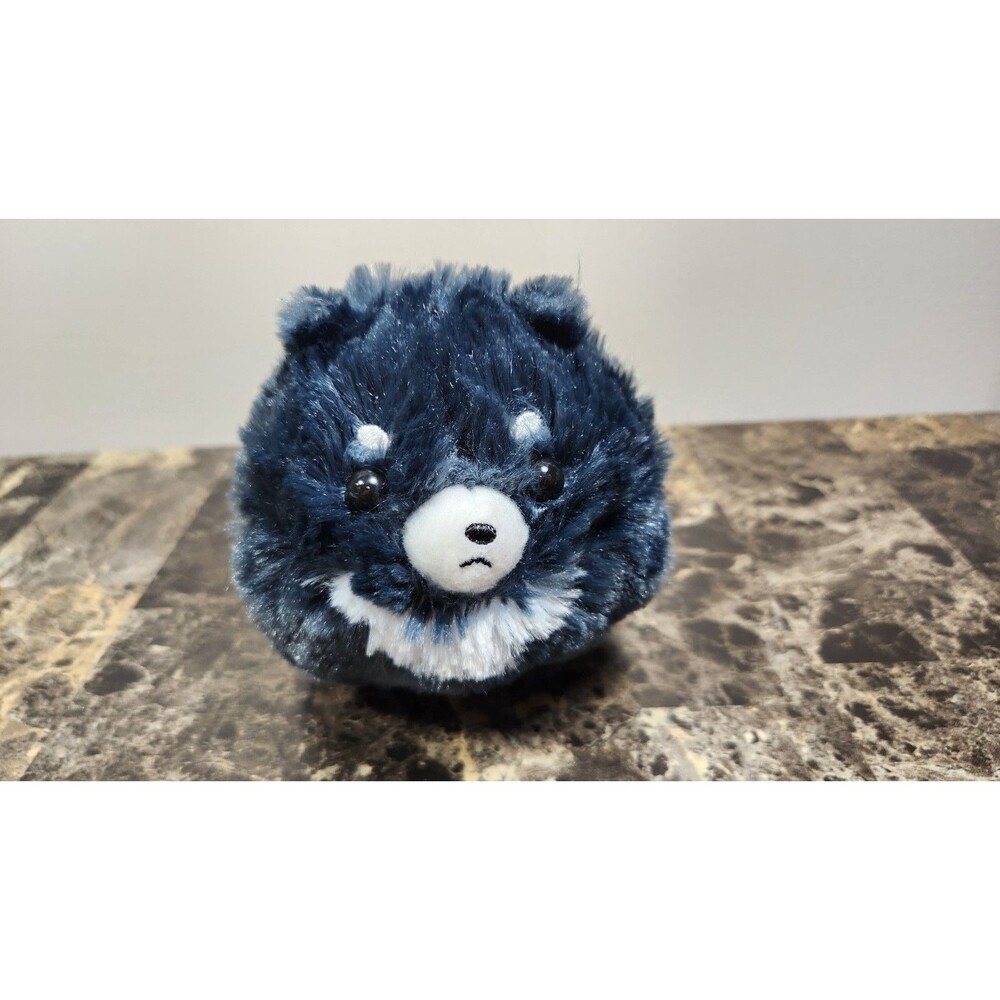 Fuwa Mofu Pometan Dog Amuse Plush 5" Toy Doll Japan